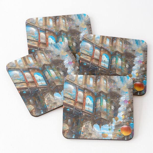 Item preview, Mirror World - Surreal Fantast Art designed and sold by Delerat7.