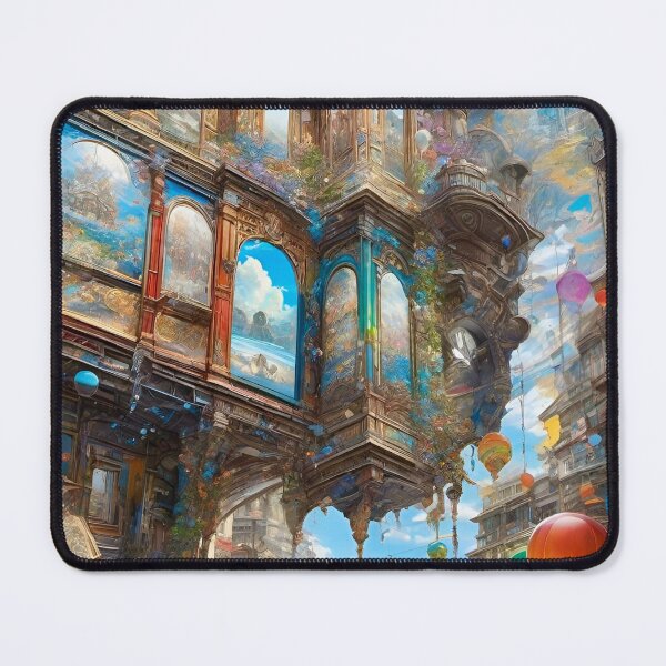 Item preview, Mirror World - Surreal Fantast Art designed and sold by Delerat7.