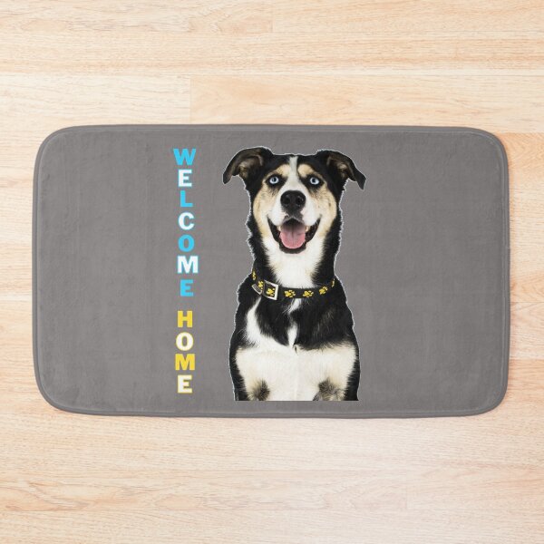 Item preview, Welcome Home Blue Eyed Alaskan Husky designed and sold by Polarctica.