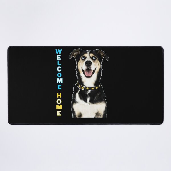 Item preview, Welcome Home Blue Eyed Alaskan Husky designed and sold by Polarctica.