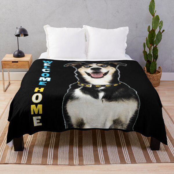 Item preview, Welcome Home Blue Eyed Alaskan Husky designed and sold by Polarctica.