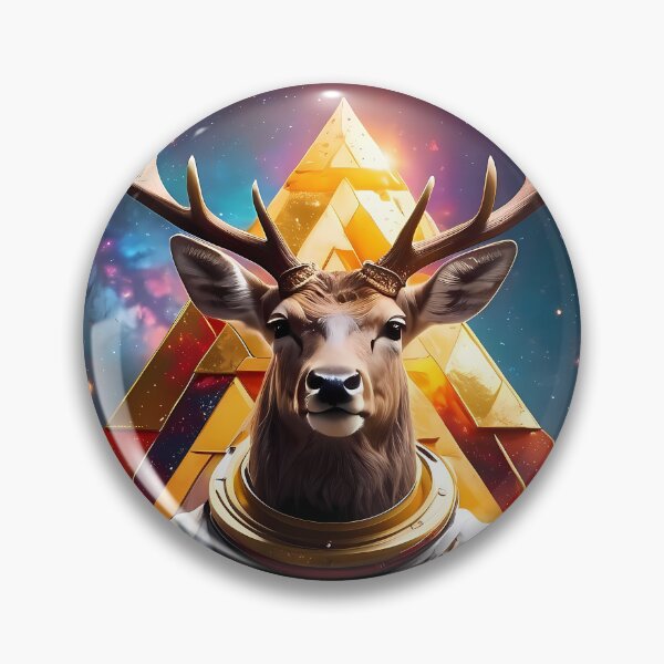 Item preview, Galactic Voyager: Ethereal Deer in Celestial Odyssey designed and sold by SCBlend.