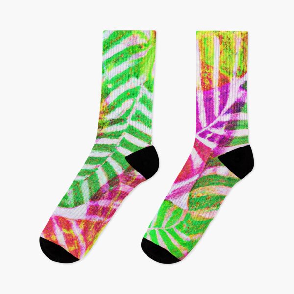 Item preview, Neon Foliage Magic Pattern designed and sold by Health And Fitness Posts e-Store.