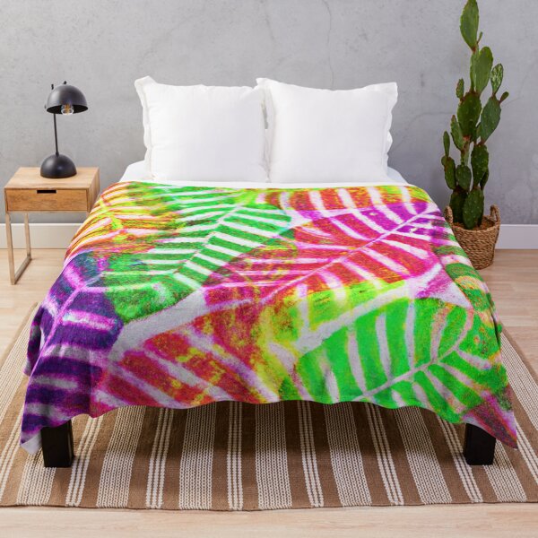 Item preview, Neon Foliage Magic Pattern designed and sold by Health And Fitness Posts e-Store.