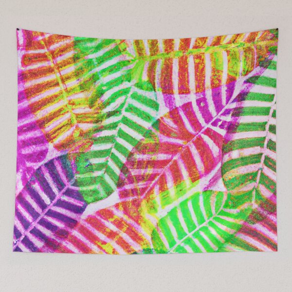 Item preview, Neon Foliage Magic Pattern designed and sold by Health And Fitness Posts e-Store.