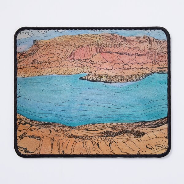 Item preview, Zona rural del lago Powell designed and sold by Jessica Claerhout.