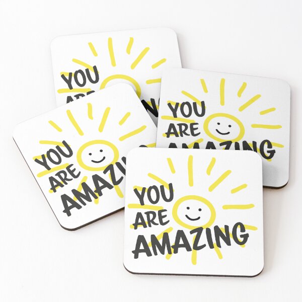 Item preview, You are amazing. Motivating quote with positive affirmation.  designed and sold by NataliaVVV.