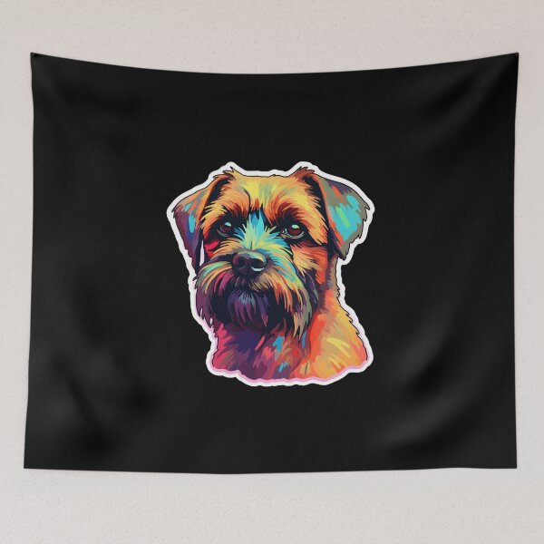 Item preview, Border Terrier designed and sold by CUTEDOGGIEZ.