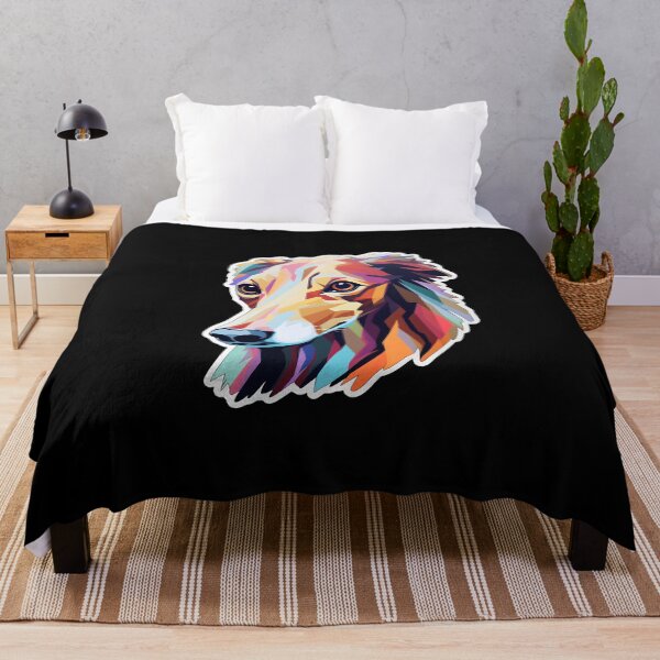 Item preview, Borzoi in WPAP style designed and sold by CUTEDOGGIEZ.