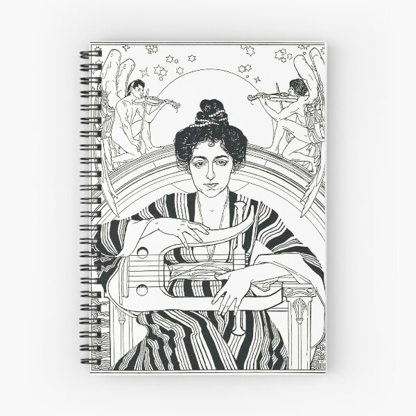 Item preview, HD. Music- Illustration from Songs of the Getto, by Ephraim Moses Lilien designed and sold by MINDTHECHERRY.