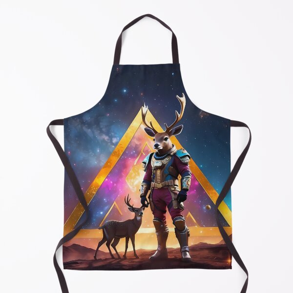 Item preview, Celestial Explorer: Astronaut Deer Amidst the Cosmic Symphony designed and sold by SCBlend.