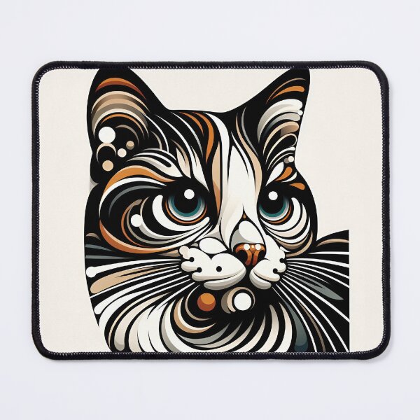 Item preview, Manx Radiance: Abstract Harmony designed and sold by BastKittyStore.