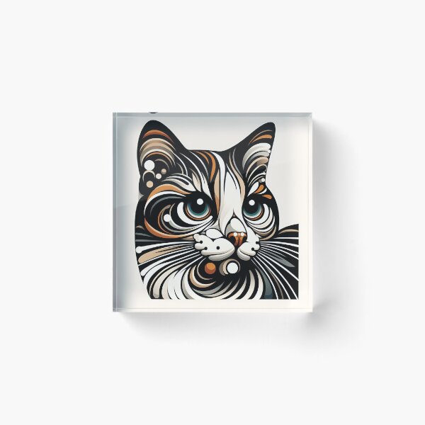 Item preview, Manx Radiance: Abstract Harmony designed and sold by BastKittyStore.