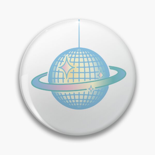 Item preview, Retro Blue Disco Ball Planet designed and sold by maura41.