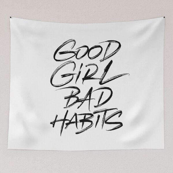 Item preview, Good Girl Bad Habits designed and sold by Zagach Letters.