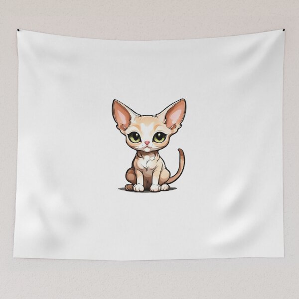 Item preview, Devon Rex Chibi! designed and sold by The-Chibi-Store.