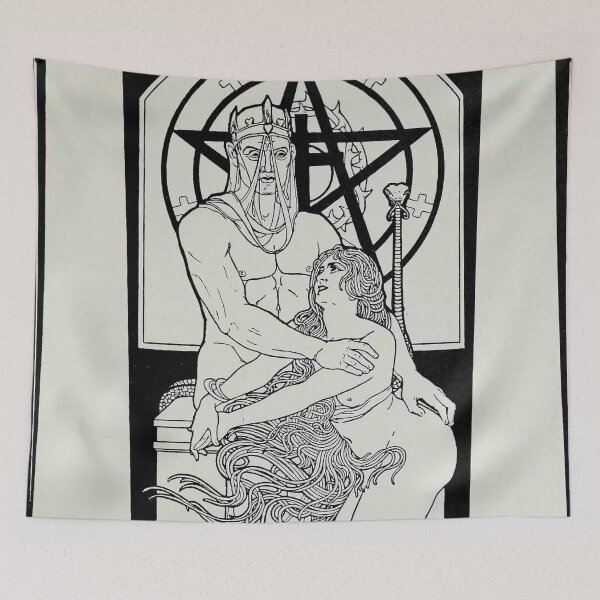 Item preview, HD. Occultism and Love, by Ephraim Moses Lilien designed and sold by MINDTHECHERRY.