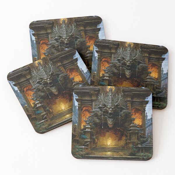 Item preview, The Shrine of Shadows - Fantasy art designed and sold by Delerat7.