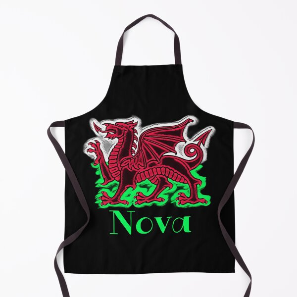 Item preview, NOVA CYMRU DRAIG GOCH DRAGON GREEN designed and sold by Marni Scofidio Desi9ns.
