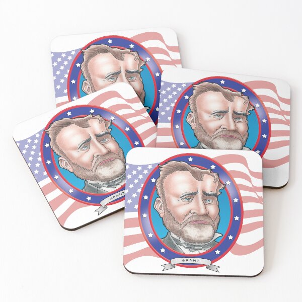 Item preview, Ulysses S. Grant Caricature designed and sold by FunFaces.