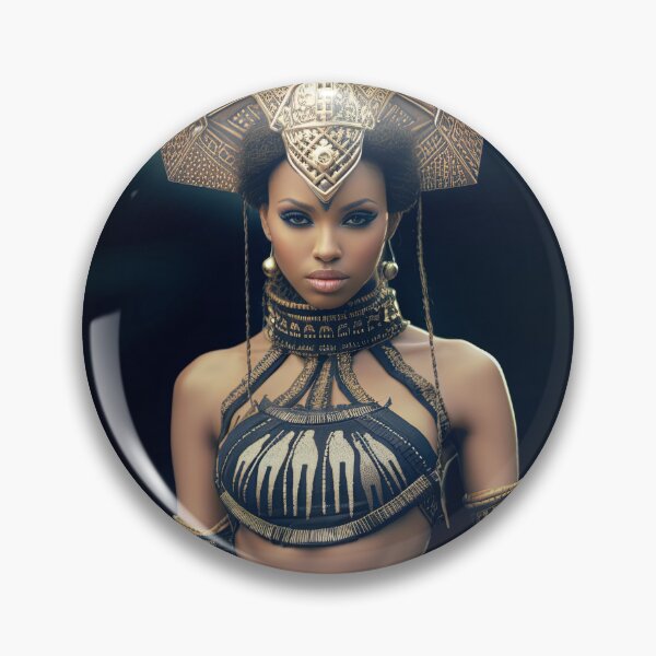 Item preview, Afro Warrior, defender of ancestral roots designed and sold by My Aspian.