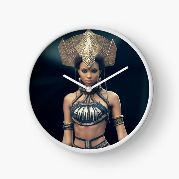 Item preview, Afro Warrior, defender of ancestral roots designed and sold by My Aspian.