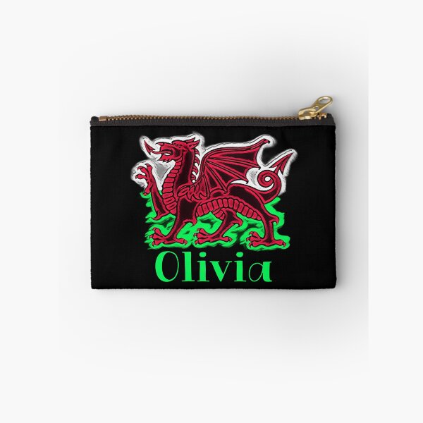 Item preview, OLIVIA CYMRU DRAIG GOCH DRAGON GREEN designed and sold by Marni Scofidio Desi9ns.