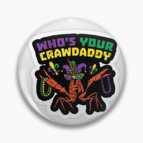 Item preview, Whos Your Crawdaddy Crawfish Jester Beads Funny Mardi Gras T Shirt T-Shirts designed and sold by Deadliness45.