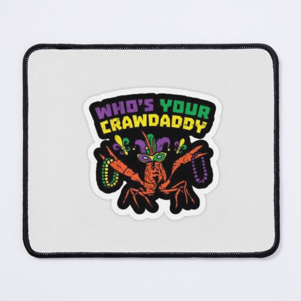 Item preview, Whos Your Crawdaddy Crawfish Jester Beads Funny Mardi Gras T Shirt T-Shirts designed and sold by Deadliness45.