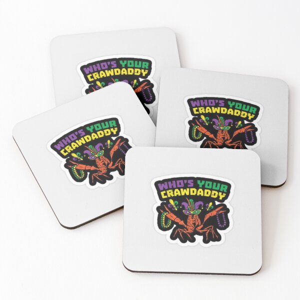 Item preview, Whos Your Crawdaddy Crawfish Jester Beads Funny Mardi Gras T Shirt T-Shirts designed and sold by Deadliness45.