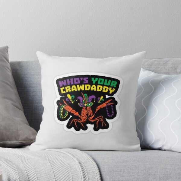 Item preview, Whos Your Crawdaddy Crawfish Jester Beads Funny Mardi Gras T Shirt T-Shirts designed and sold by Deadliness45.
