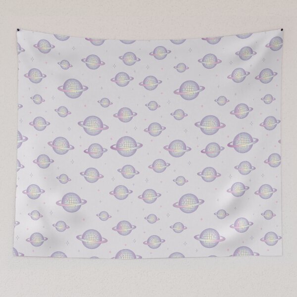 Item preview, Retro Pink Disco Planet purple designed and sold by maura41.