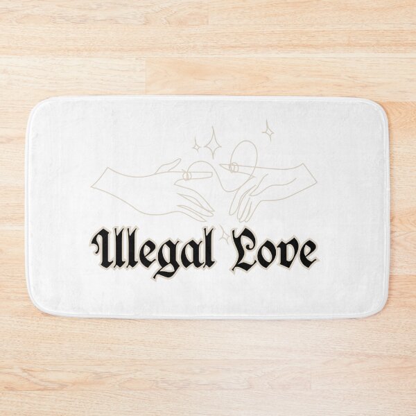 Item preview, Illegal Love, hands outline designed and sold by AriChaber.