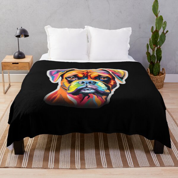 Item preview, Boxer in WPAP style designed and sold by CUTEDOGGIEZ.