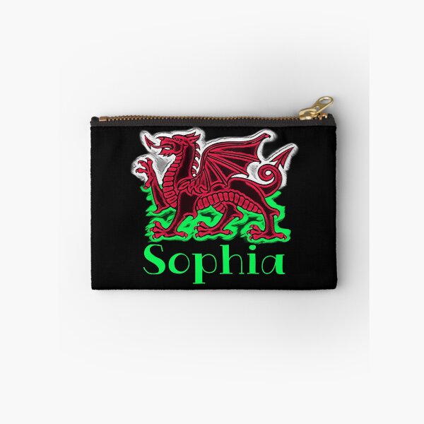 Item preview, SOPHIA CYMRU DRAIG GOCH DRAGON GREEN designed and sold by Marni Scofidio Desi9ns.