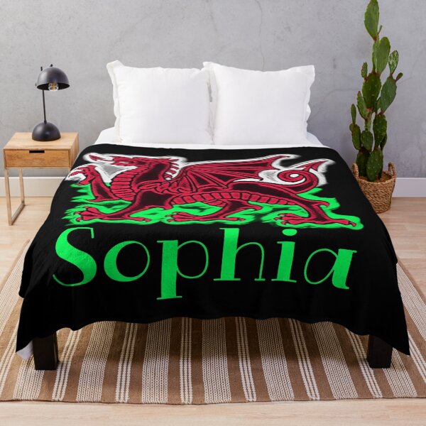 Aperçu de l'œuvre SOPHIA CYMRU DRAIG GOCH DRAGON VERT créée et vendue par Marni Scofidio Desi9ns.