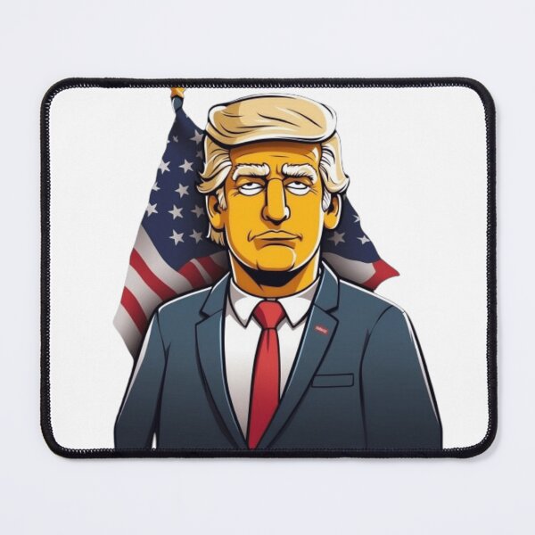 Item preview, Trump Patriot: American Flag Tee designed and sold by HalloweenHQ.