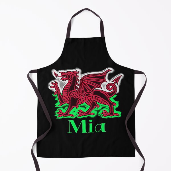 Item preview, MIA CYMRU DRAIG GOCH DRAGON GREEN designed and sold by Marni Scofidio Desi9ns.