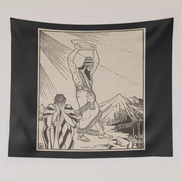 Item preview, HD. Moses destorying stone tablets, by Lilien Ephraim Moses designed and sold by MINDTHECHERRY.