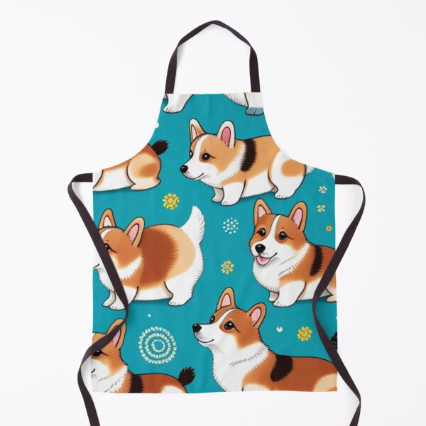 Item preview, Pattern of corgis  designed and sold by Roxburylane.