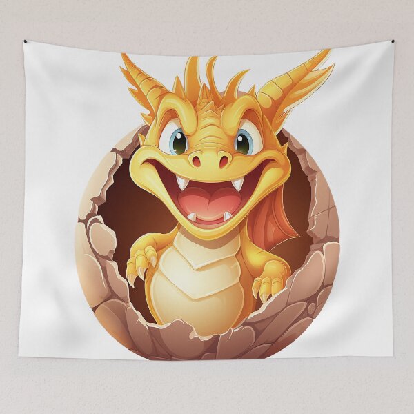 Item preview, Cool yellow dragon designed and sold by Maryberry96.