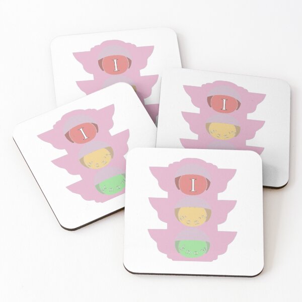 Item preview, traffic lights pink full text designed and sold by bluemirrorball.