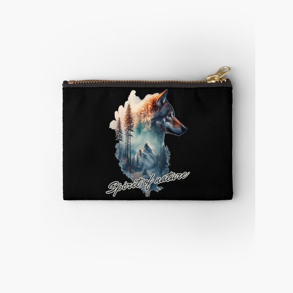 Item preview, Wolf Artistic Double Exposure Animal Motif Wolf Motif designed and sold by Zerberus71.