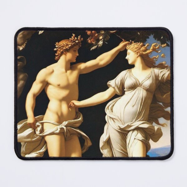 Item preview, Framed Classical Image of the Mythical Apollo and Daphne designed and sold by kylmllr101684.