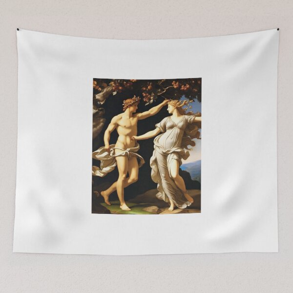 Item preview, Framed Classical Image of the Mythical Apollo and Daphne designed and sold by kylmllr101684.