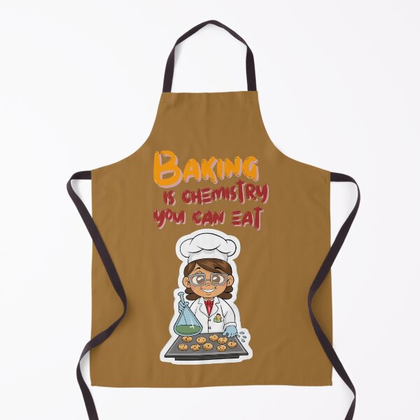 Item preview, Baking is chemistry you can eat designed and sold by FluxAuraTees.