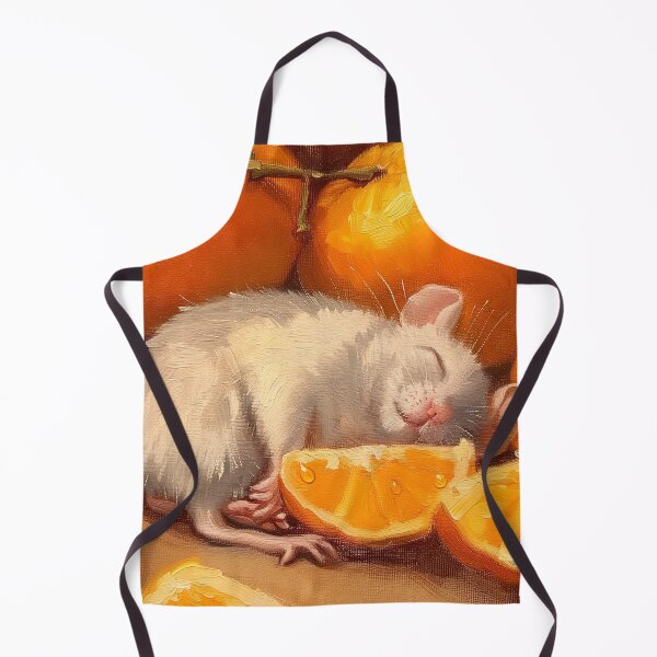 Item preview, Mouse napping after eating too many tangerines designed and sold by PricklyPeanut.