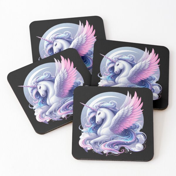 Item preview, unicorn on the moon, Freedom, Moon designed and sold by CrisMor-Art.