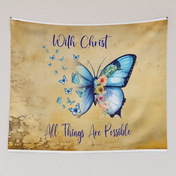 Item preview, Magical Luna Moth: With Christ All Things are Possible  designed and sold by MysticOzzy.
