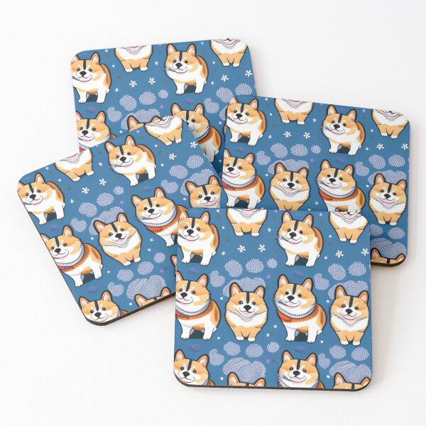 Item preview, Corgi pattern  designed and sold by Roxburylane.